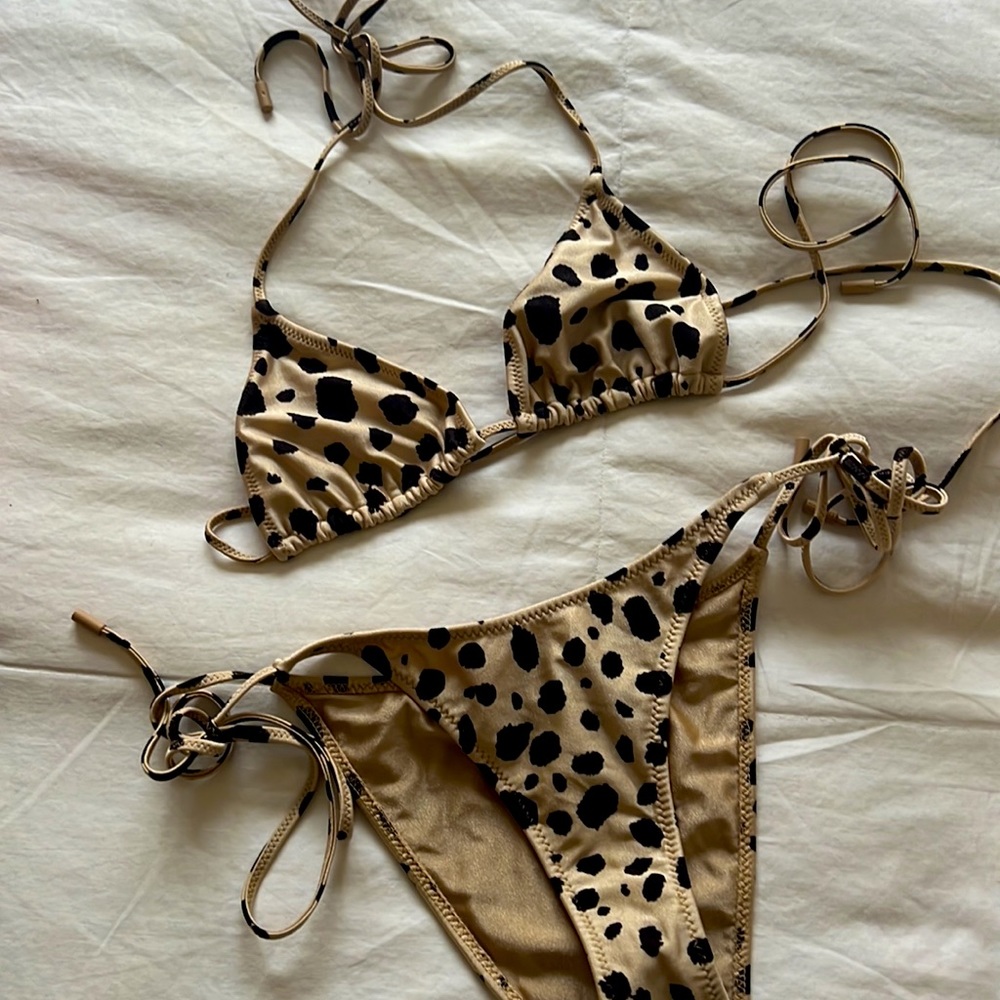 COPY - Triangl Cheetah Print Bikini “Georgia”